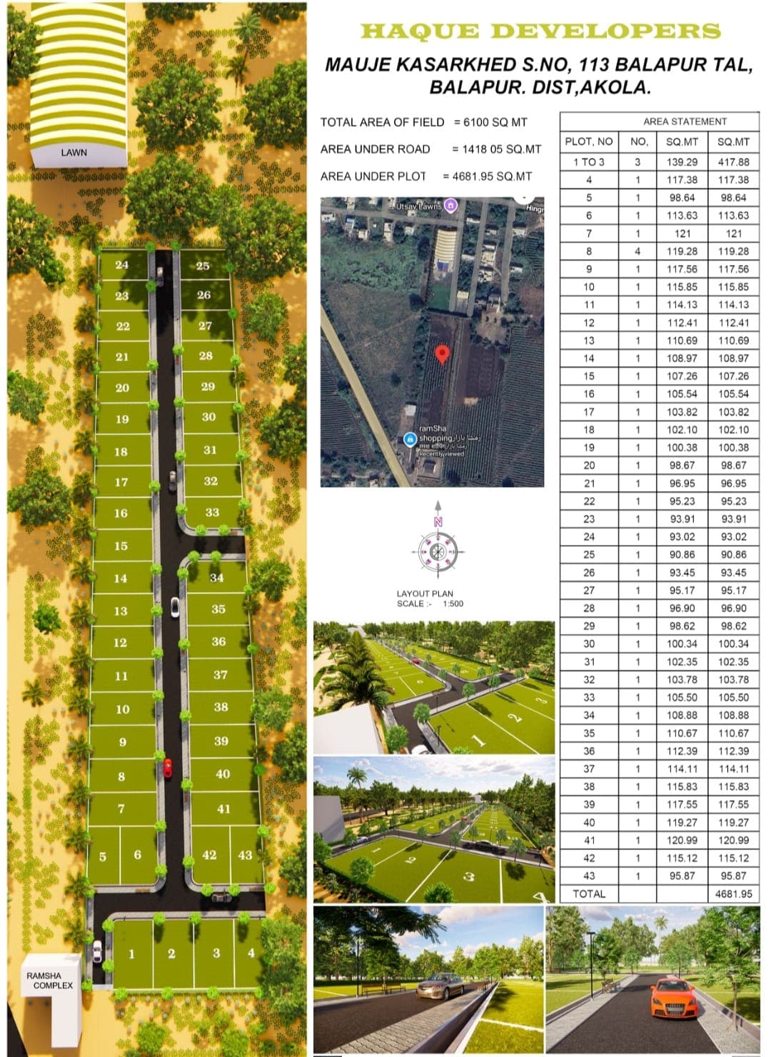 Kasarkhed Layout – Haque Developers